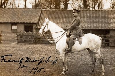 Frederick on a horse card image